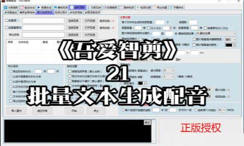 《吾爱智剪》21-文本合成语音配音MP3