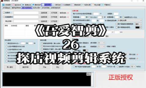《吾爱智剪》26-探店带货视频剪辑系统