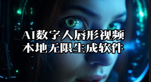 【122】工具箱：AI数字人唇形视频本地无限生成软件