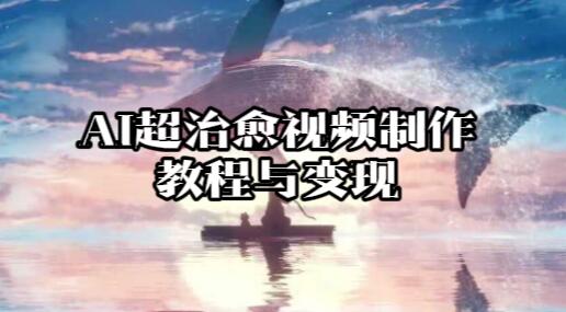 【139】AI超治愈视频制作教程与变现[吾爱神器]