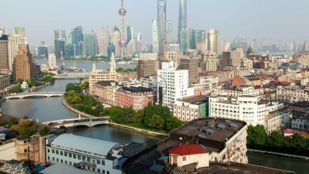 天际线与江畔的上海[4K]