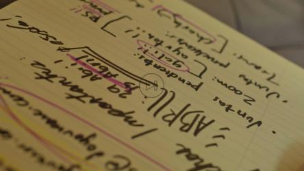 带书签的下划线笔记[免费商用]