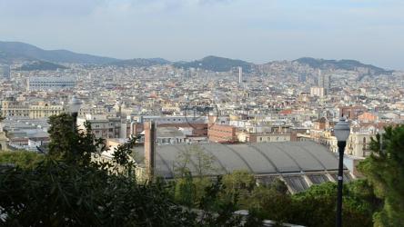 Enjoying the view in Barcelona[]