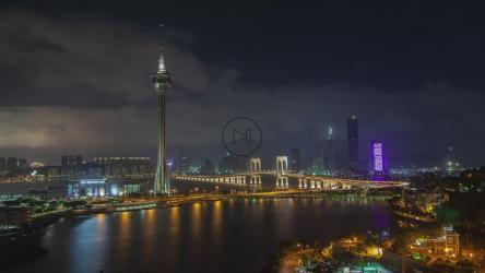 澳门著名桥梁与电视塔[]