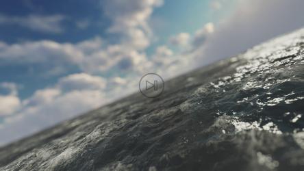 CGI生成的快速海上旅行[4K]