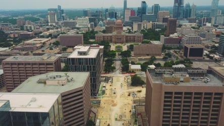 空中游览大城市[免费商用]