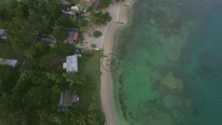 海岸边的私人海滩[4K]