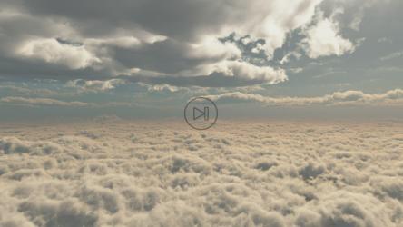 在云端的梦幻之地飞翔[]