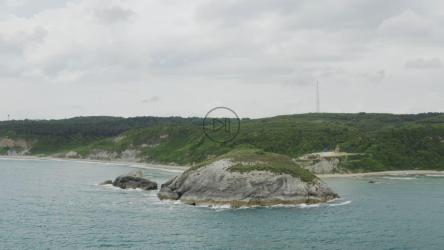 海岸上空阴天[4K]