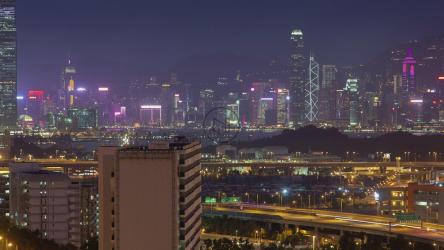 香港天桥及摩天大楼[]