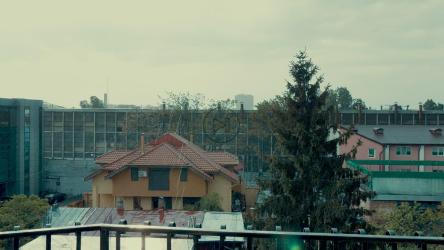 城市上空的降雨[4K]