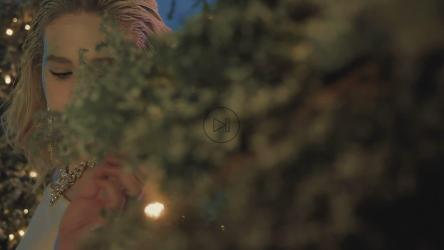 一个冬天化妆的女孩的肖像[免费商用]