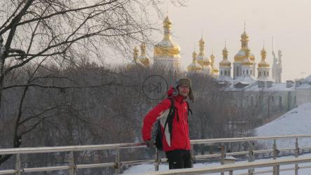 雪城桥上的人[4K]