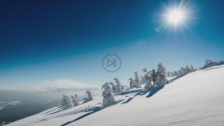 雪山上的时光流逝[4K]