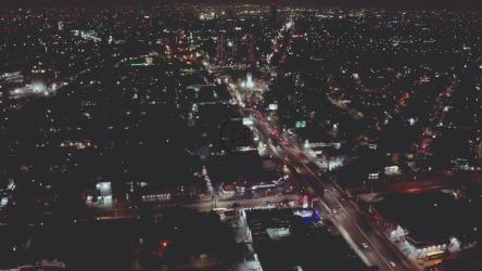 瓜达拉哈拉夜间鸟瞰图[免费商用]