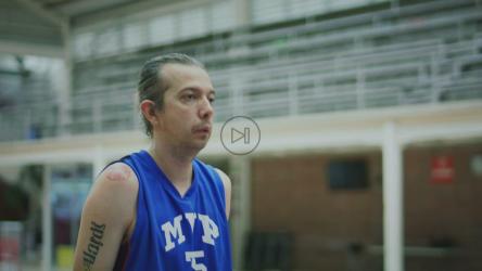 篮球运动员训练投篮[免费商用]