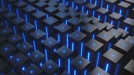 移动照明矩形棱镜平台[4K]