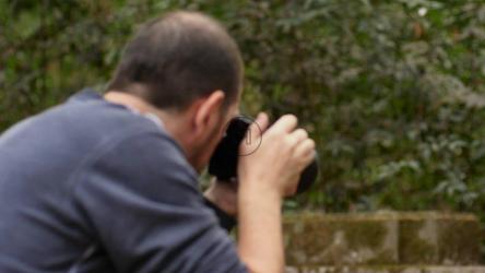 摆姿势拍照的女人[]