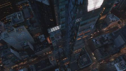 Area of office buildings and skyscrapers[4K]