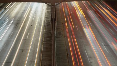 夜间车灯延时[]