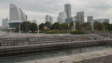 Yokohama skyline time lapse[]