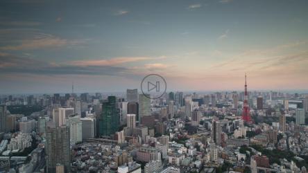 夜间城市鸟瞰图[免费商用]