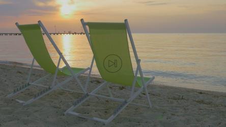 海滩躺椅[4K]