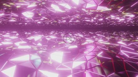 Abstract shiny mirror retro surfaces, loop video[]