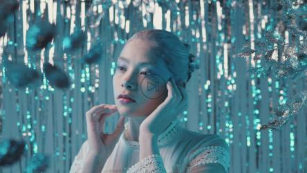 Winter makeup of a model[免费商用]