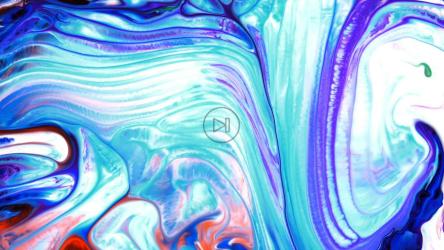 绘画漂浮的抽象视频[4K]