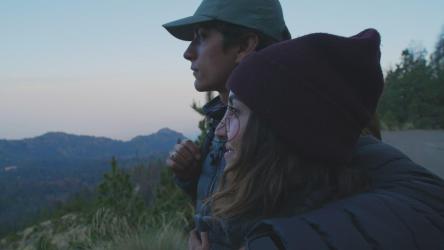 靠近几个徒步旅行者[4K免费商用]