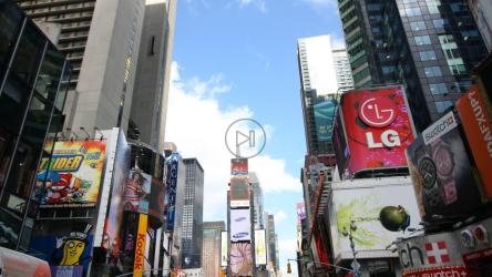 时代广场的街道中心[免费商用]