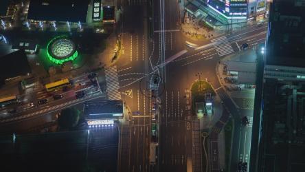 大阪市十字路口[]