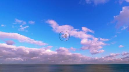 多云的天空，美丽的色彩[]