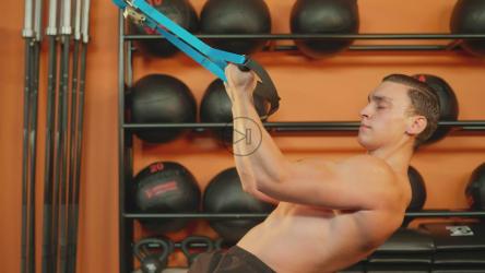 带背带运动的年轻人[免费商用]