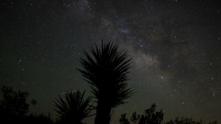 沙漠中星空的时间流逝[]