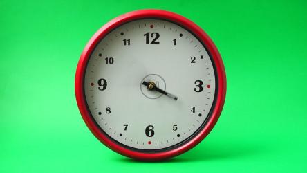 时针旋转的时间流逝[4K]