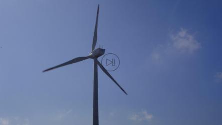 风能发电机旋转风电场[免费商用]