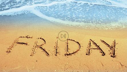 用沙子写的星期五[]