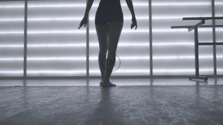 芭蕾舞演员'；s的腿就位[免费商用]