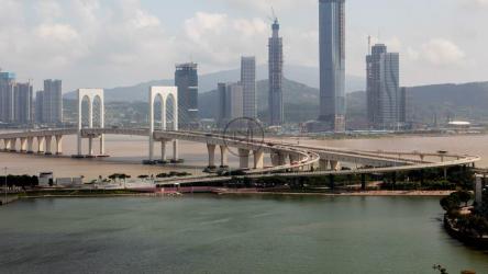 澳门大桥与城市景观[4K]