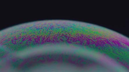 具有抽象和丰富多彩石蕊效果的肥皂泡[免费商用]