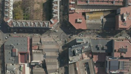 巴塞罗那的建筑，俯视图[4K]