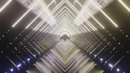 Futuristic tunnel, loop video[]
