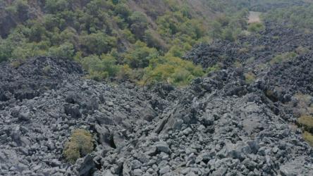 岩石和树木覆盖的干旱气候的缓解[免费商用]