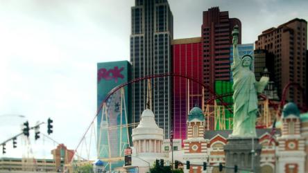 潘在拉斯维加斯大道被枪杀[免费商用]