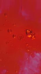 红色水下的气泡[免费商用竖屏]