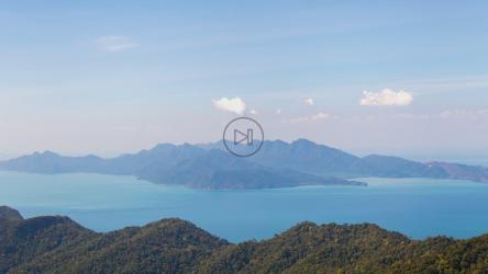 Mountains and ocean landscape[]