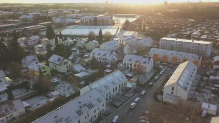 德国城市冬季航拍[4K]