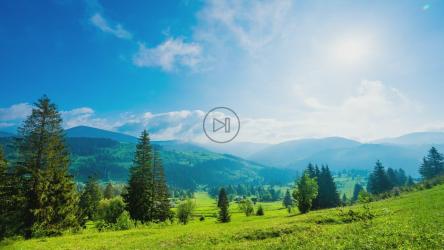 乡村延时的静态镜头[4K]